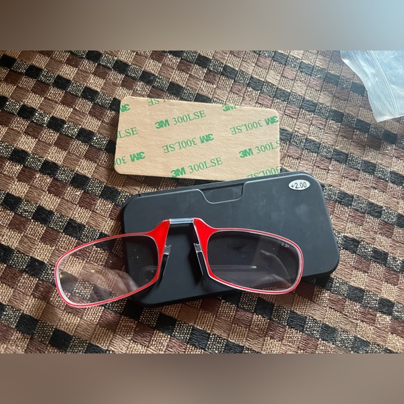 Other - Power reading portable glass. New without tag. +2